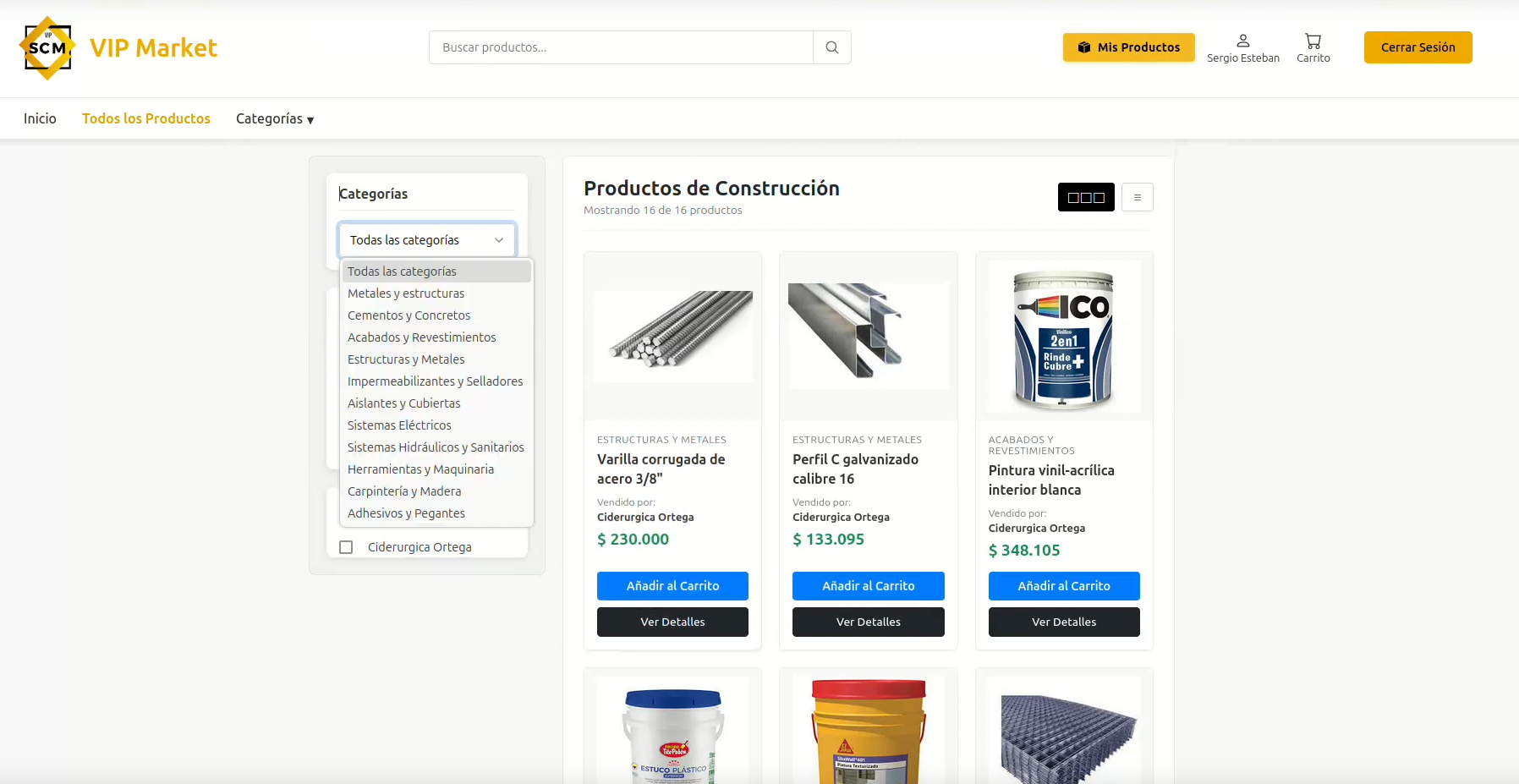 VIP SCM Marketplace